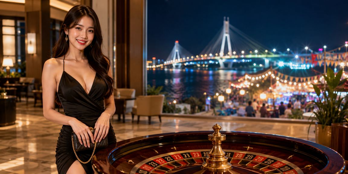 Chợ đêm Cần Thơ lung linh với không khí vui tươi và màn hình roulette trực tuyến