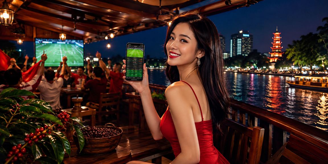 Người chơi tại Hà Nội trải nghiệm casino mobile trong không gian cà phê sôi động