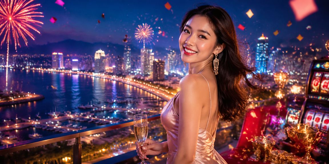 Khung cảnh đêm Nha Trang với người chơi tham gia casino trực tuyến sôi động
